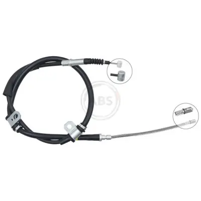Exclusivo Cable de accionamiento, freno de estacionamiento A.B.S. K19218